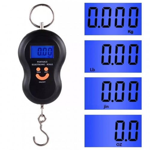 ميزان رقمي محمول بخطاف