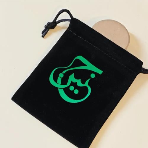 كيس مخمل بطباعة مع تربة