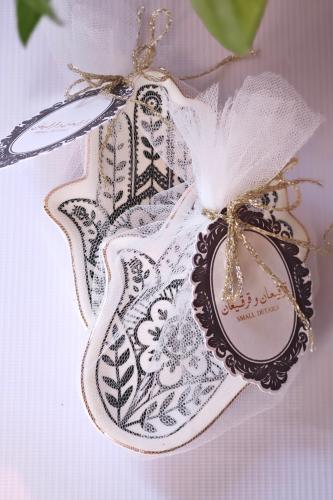 صحن إكسسوارات سراميك مُغلف