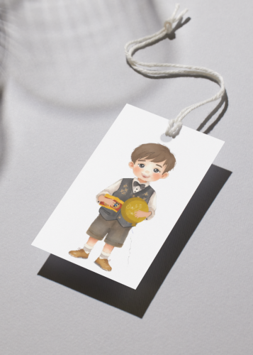 رسمة ولد قرقيعان (أيمن)