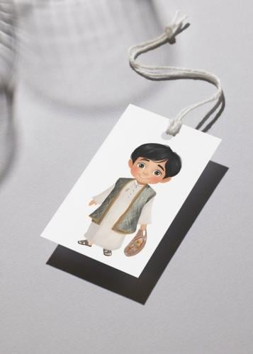 رسمة ولد قرقيعان (آدم)