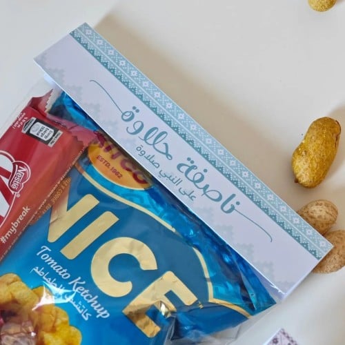 تاق مع كيس ناصفة حلاوة