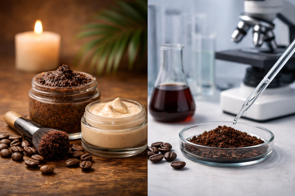 القهوة في مستحضرات التجميل بين التسويق والحقيقة العلمية