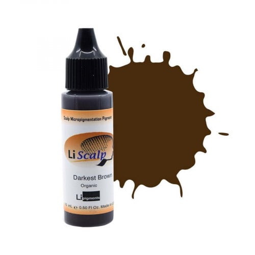 li scalp - darkest brown