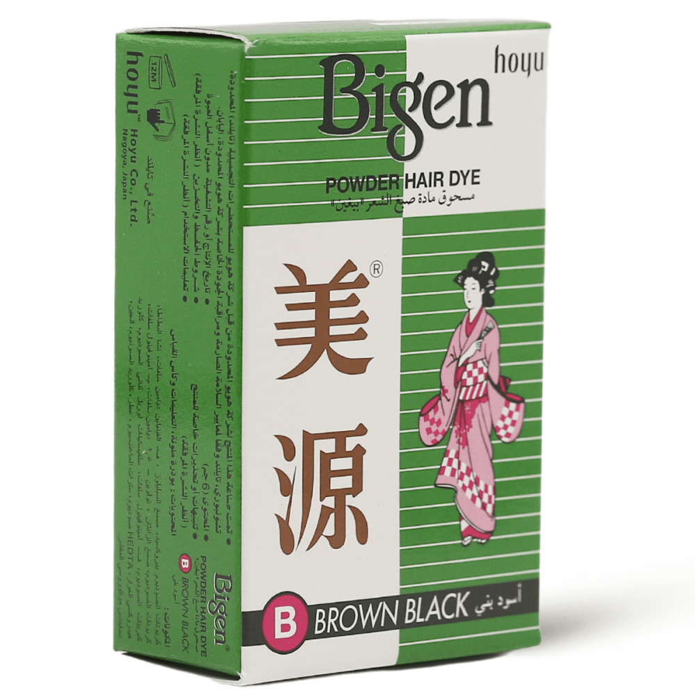 بيجن (بيغين) مسحوق صبغ الشعر، باللون الأسود البني B