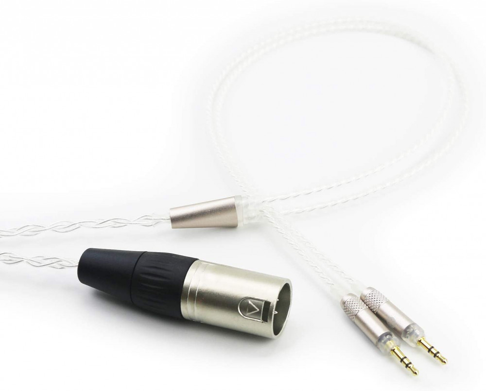 Audio-Technica Male to 2.5mm Male Upgrade Audio Cable For Audio-Technica ATH-R70x Headphone 