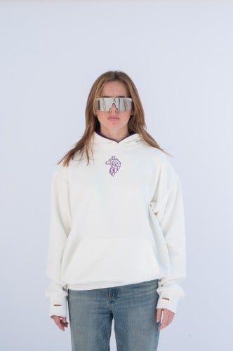 WHITE HOODIE