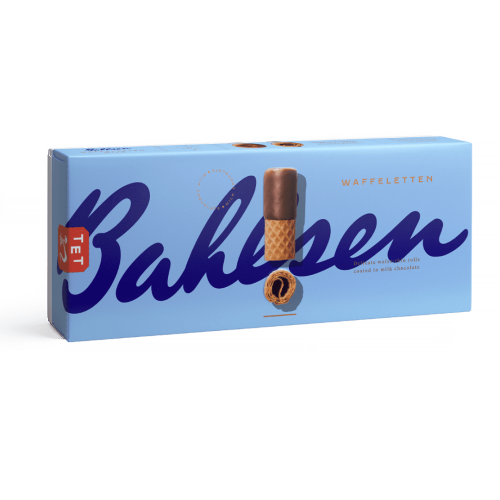 ويفر ملفوف مغطى بشوكولاته الحليب "بالسن"