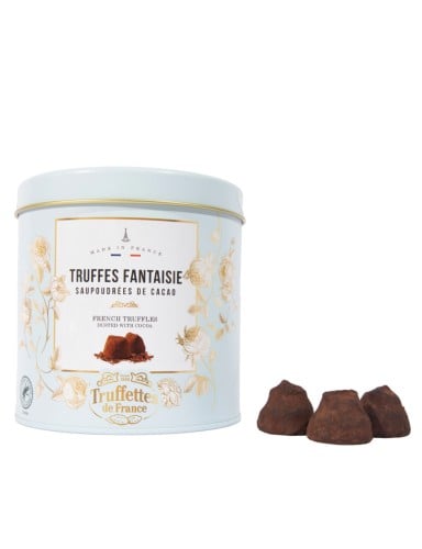 علبة معدنية فاخرة كاكاو ترافلز بالنكهة الأصلية 250 جرام مستورد فرنسا