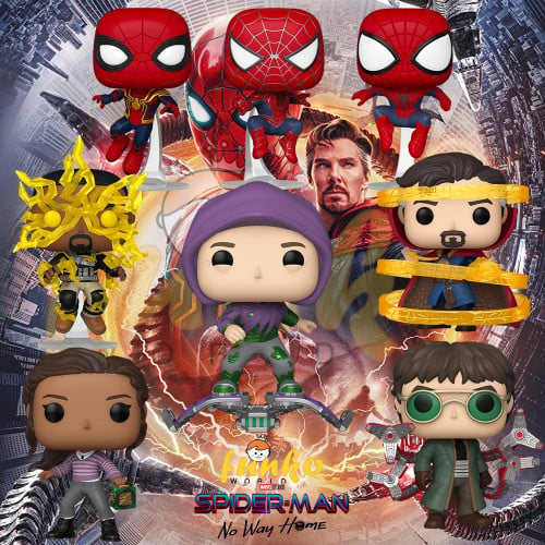 Pop! Marvel: Spider-Man No Way Home Bundle Of 8