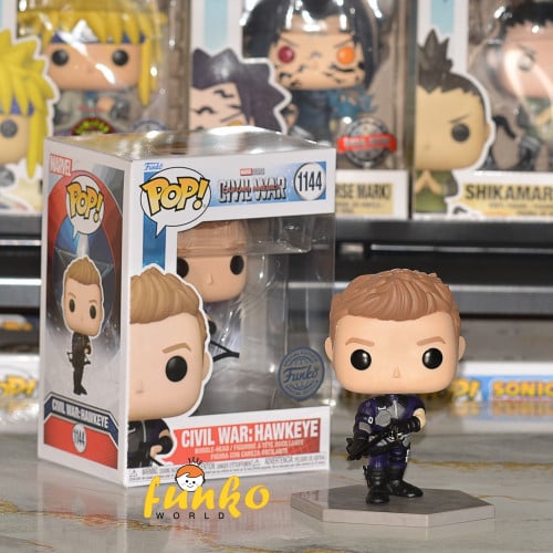 Pop! Marvel: Civil War Build-a-Scene - Hawkeye (Ex...