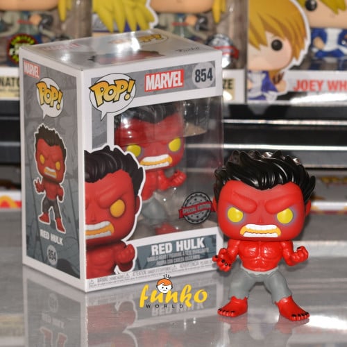 POP Marvel: Hulk- Red Hulk (Exc)