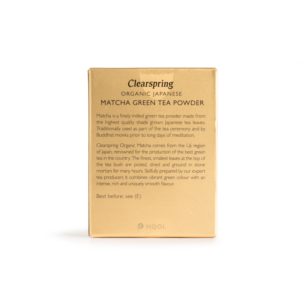 Clearspring Organic Japanese Matcha Green Tea Powder