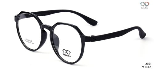 نظارة  طبية دائرية