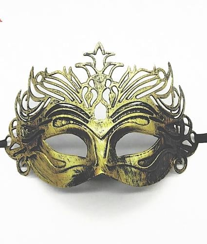 قناع البندقية ذهبي باهت