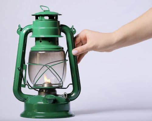 فانوس تراثي اخضر