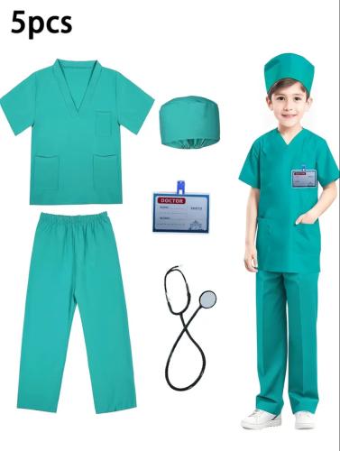 لبس ممرض للاطفال 5 قطع