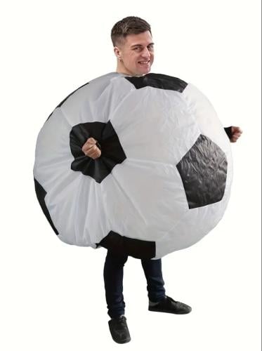 زي كرة قدم قابل للنفخ