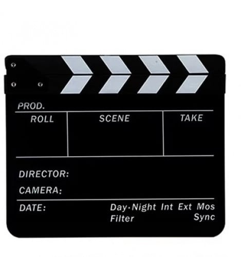 لوح الكلاكيت  للتصوير الفوتوغرافي