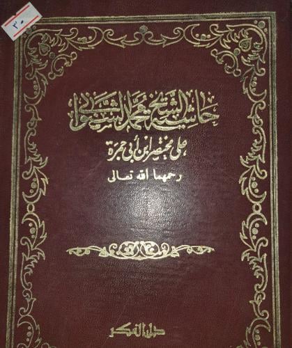 حاشية الشيخ محمد الشنواني على مختصر ابن ابي حمزة