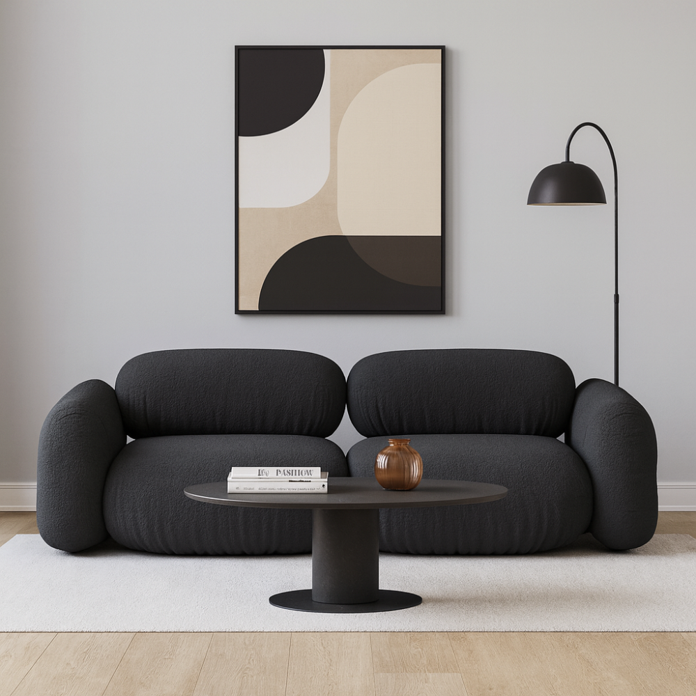 كنبة مقعدين مقاس 170 × 85 × 85 سم (عرض × عُمق × ارتفاع) - MS_ID_2PSF_00054