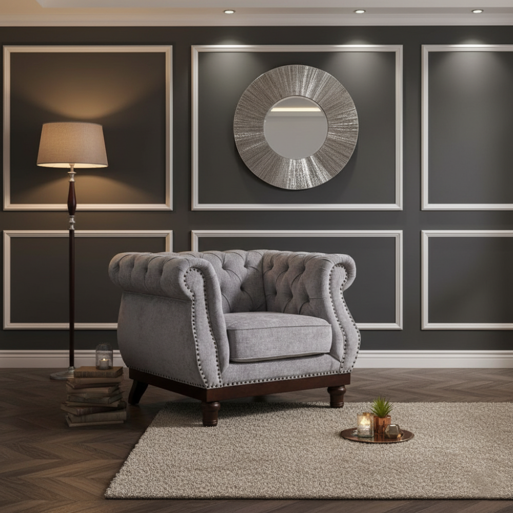 كنبة مقعد واحد مقاس 60 × 65 × 50 سم (عرض × عُمق × ارتفاع) - MS_ID_1PSF_00031