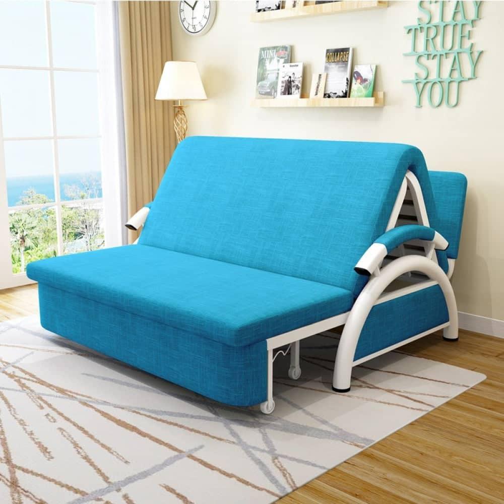 كنبة مقعدين مقاس 110 × 86 × 87 سم (عرض × عُمق × ارتفاع) قابلة للتمدد إلى سرير - MS_ID_2PSF_00131