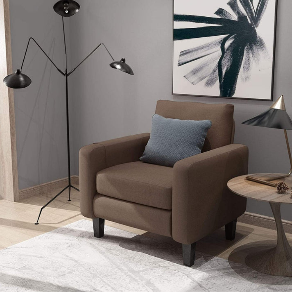 كنبة مقعد واحد مقاس 65 × 65 × 70 سم (عرض × عُمق × ارتفاع) - MS_ID_1PSF_00127