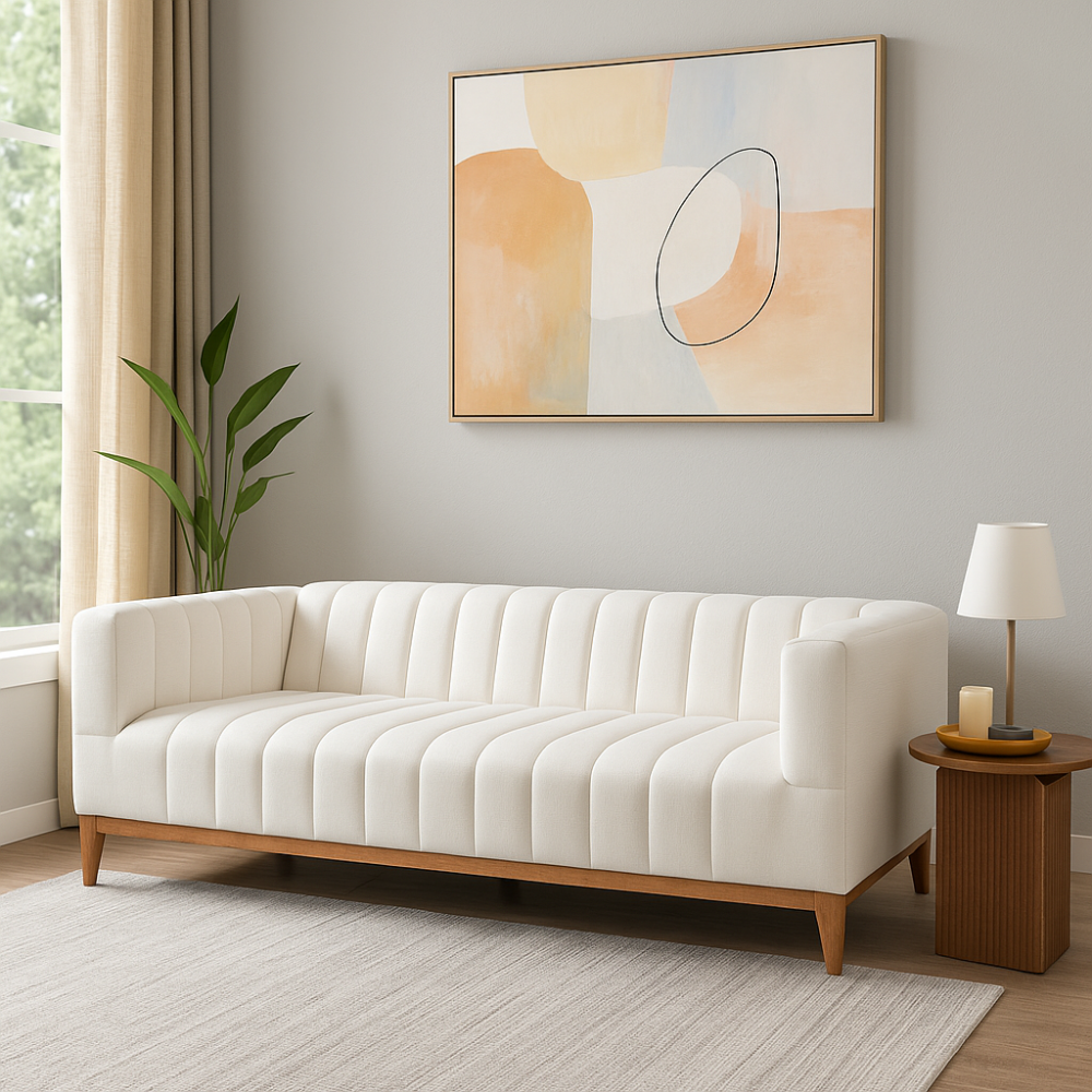 كنبة اربع مقاعد مقاس 250 × 85 × 85 سم (عرض × عُمق × ارتفاع) - MS_ID_4PSF_00004