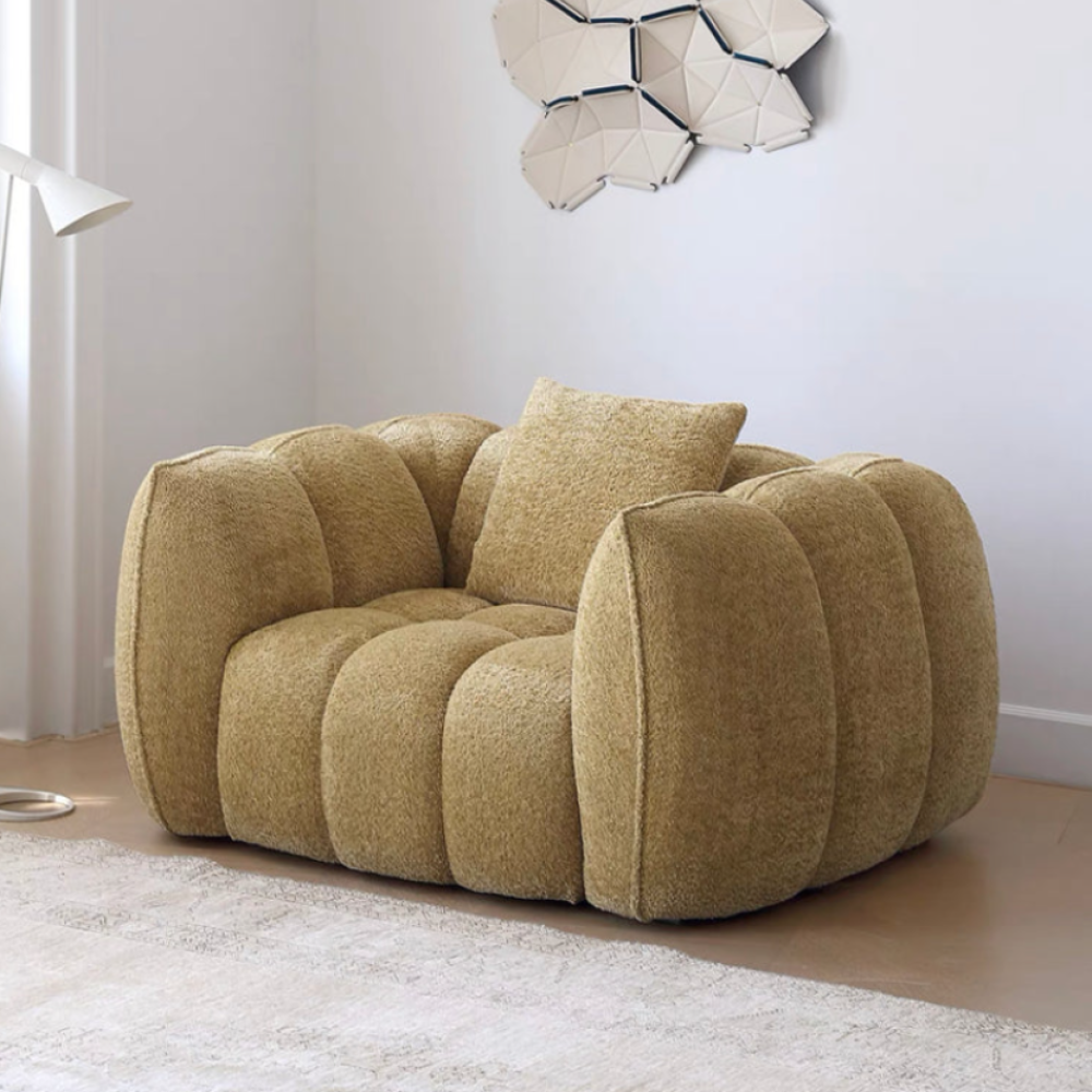 كنبة مقعد واحد مقاس 90 × 80 × 70 سم (عرض × عُمق × ارتفاع) - MS_ID_1PSF_00262