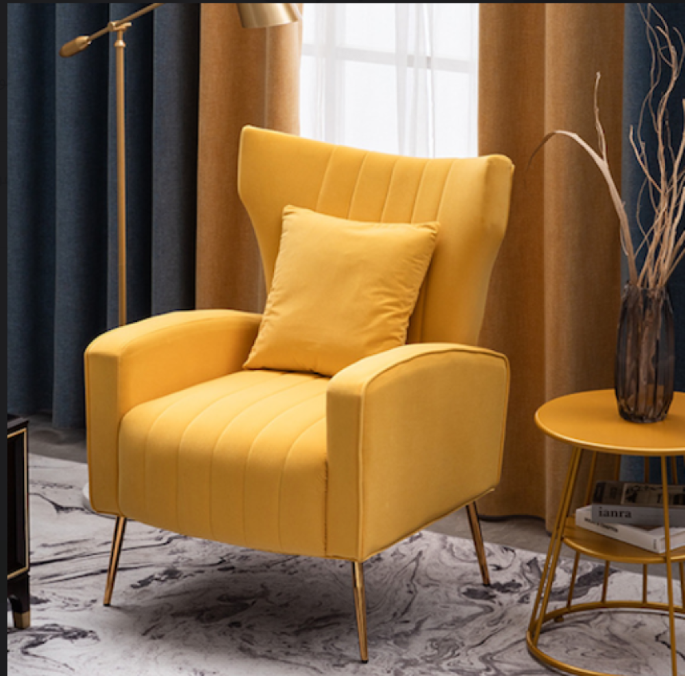 كنبة مقعد واحد مقاس 80 × 80 × 90 سم (عرض × عُمق × ارتفاع) - MS_ID_1PSF_00204