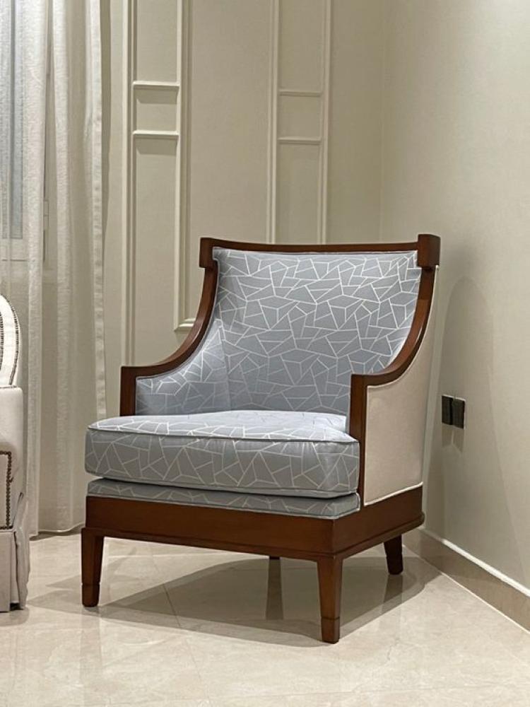 كنبة مقعد واحد مقاس 60 × 65 × 80 سم (عرض × عُمق × ارتفاع) - MS_ID_1PSF_00029