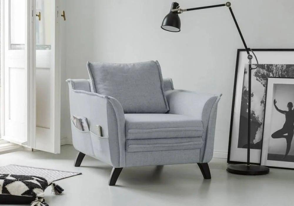 كنبة مقعد واحد مقاس 90 × 90 × 80 سم (عرض × عُمق × ارتفاع) - MS_ID_1PSF_00018