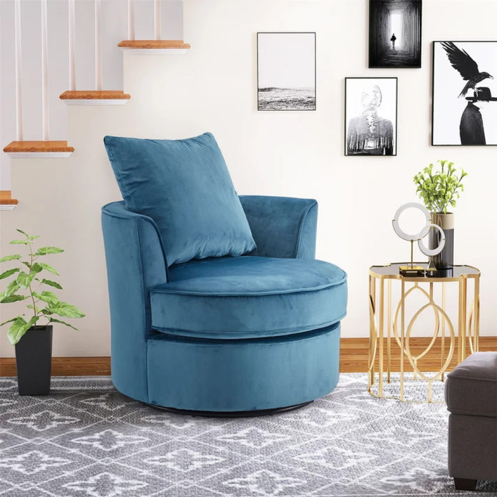 كنبة مقعد واحد مقاس 85 × 85 × 80 سم (عرض × عُمق × ارتفاع) - MS_ID_1PSF_00156