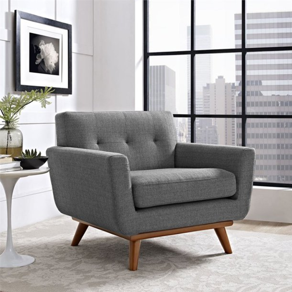 كنبة مقعد واحد مقاس 60 × 65 × 60 سم (عرض × عُمق × ارتفاع) - MS_ID_1PSF_00032-B