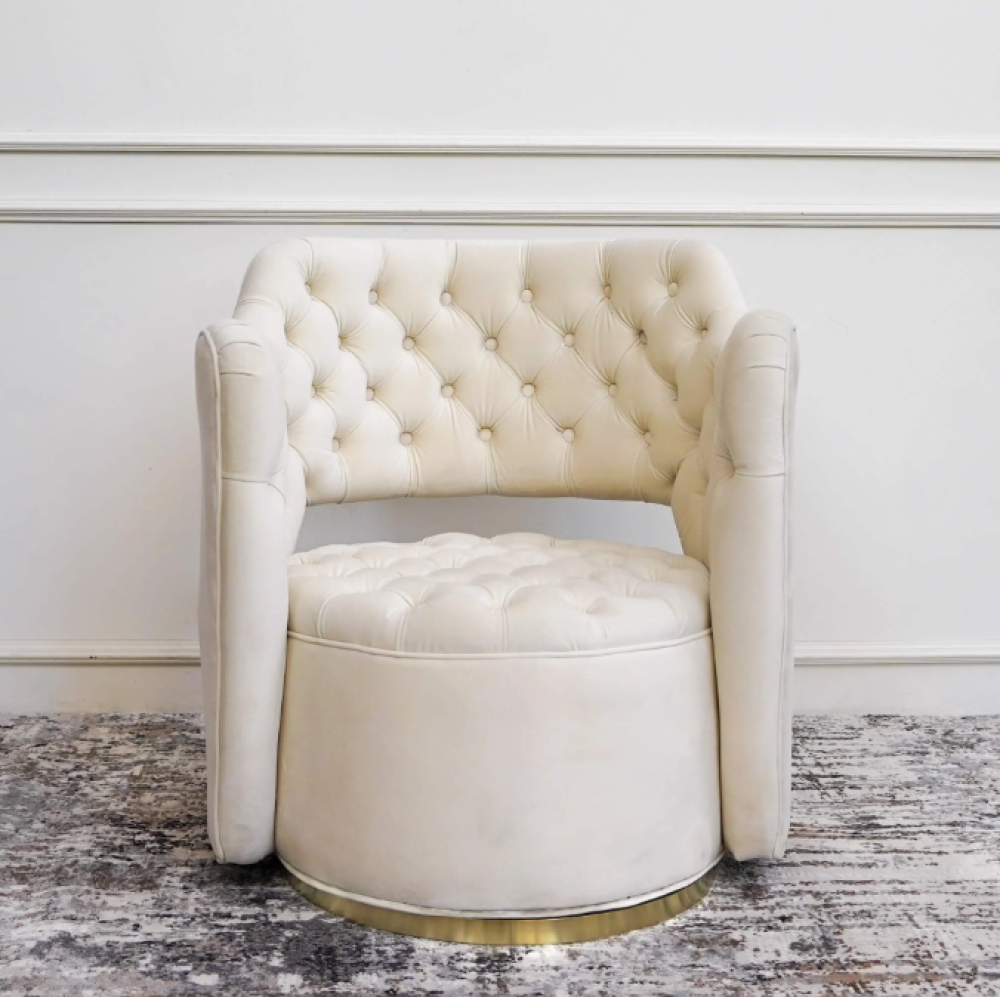 كنبة مقعد واحد مقاس 75 × 75 × 90 سم (عرض × عُمق × ارتفاع) - MS_ID_1PSF_00233