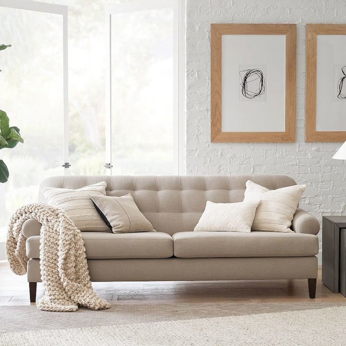 كنبة مقعدين مقاس 170 × 80 × 85 سم (عرض × عُمق × ارتفاع) - MS_ID_2PSF_00142