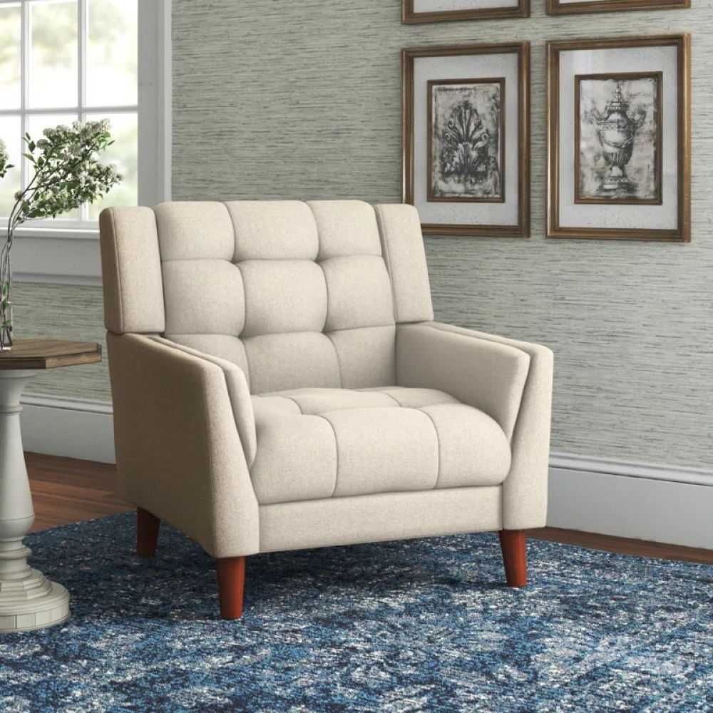 كنبة مقعد واحد مقاس 85 × 80 × 85 سم (عرض × عُمق × ارتفاع) - MS_ID_1PSF_00208