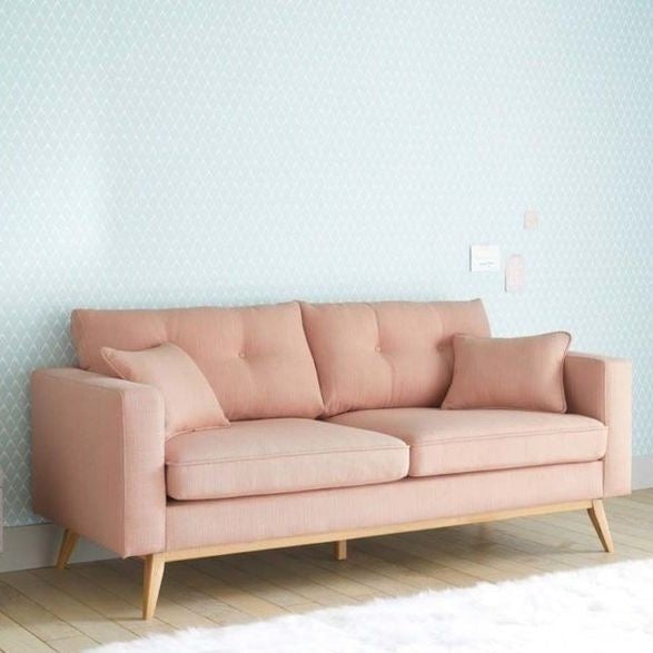 كنبة مقعدين مقاس 150 × 75 × 80 سم (عرض × عُمق × ارتفاع) - MS_ID_2PSF_00163