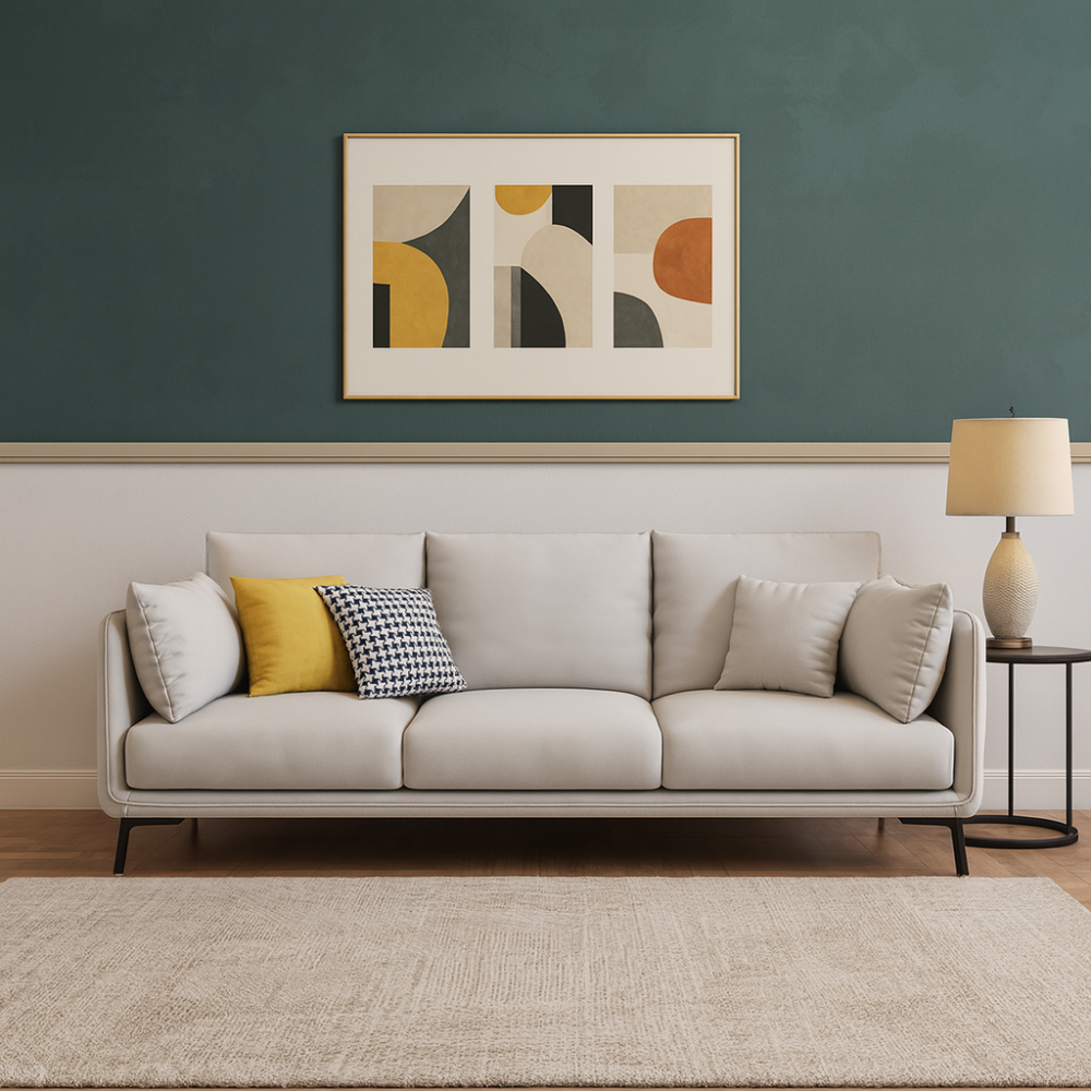 كنبة ثلاث مقاعد مقاس 210 × 90 × 80 سم (عرض × عُمق × ارتفاع) - MS_ID_3PSF_00029