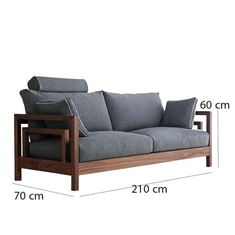 كنبة ثلاث مقاعد مقاس 210 × 70 × 60 سم (عرض × عُمق × ارتفاع) - MS_ID_3PSF_00016
