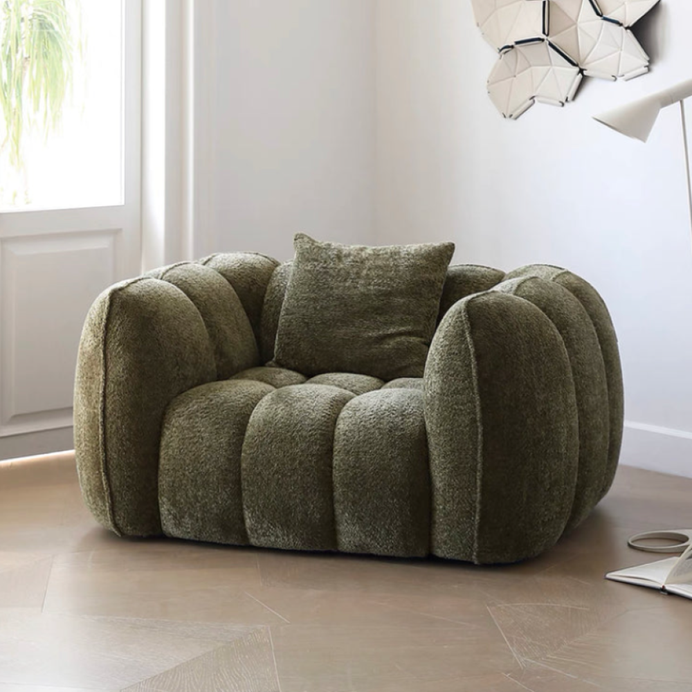 كنبة مقعد واحد مقاس 90 × 80 × 70 سم (عرض × عُمق × ارتفاع) - MS_ID_1PSF_00262