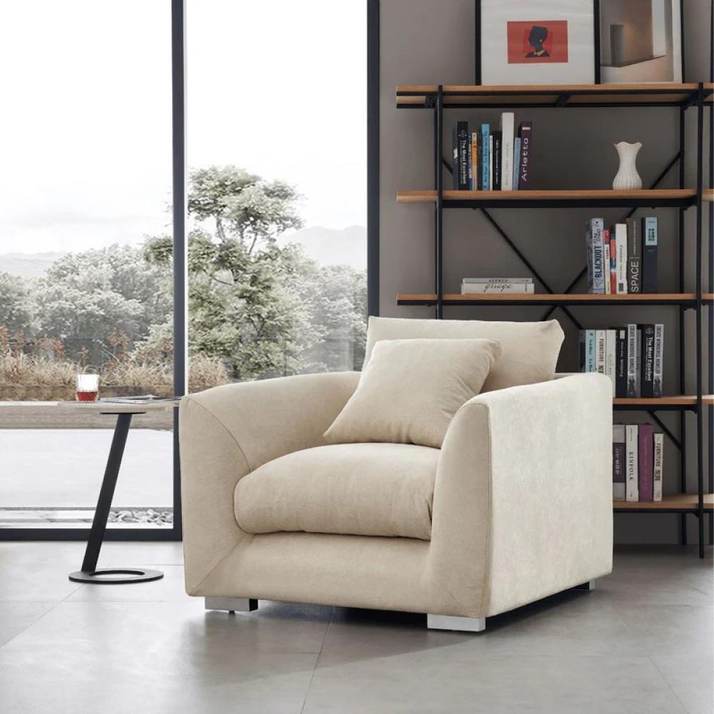 كنبة مقعد واحد مقاس 85 × 85 × 65 سم (عرض × عُمق × ارتفاع) - MS_ID_1PSF_00181