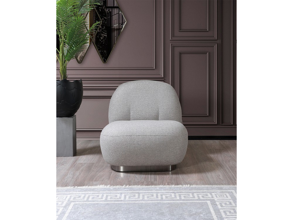 كنبة مقعد واحد مقاس 75 × 75 × 85 سم (عرض × عُمق × ارتفاع) - MS_ID_1PSF_00053