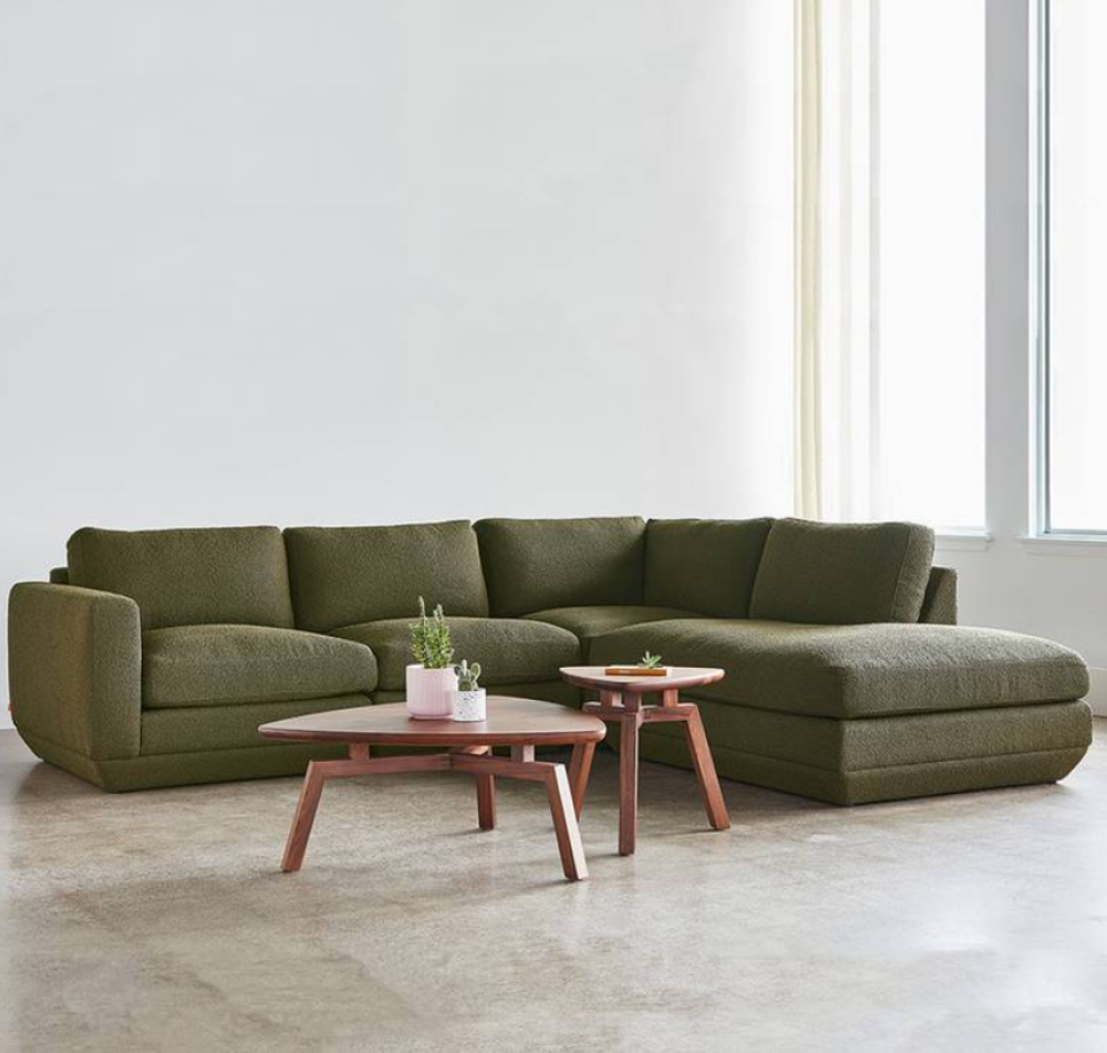 كنب زاوية متوفر بعدة الوان.