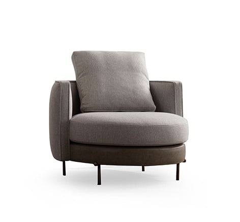 كنبة مقعد واحد مقاس 100 × 100 × 65 سم (عرض × عُمق × ارتفاع) - MS_ID_1PSF_00068