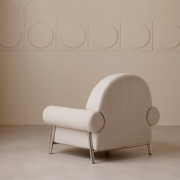 كنبة مقعد واحد مقاس 80 × 90 × 75 سم (عرض × عُمق × ارتفاع) - MS_ID_1PSF_00046