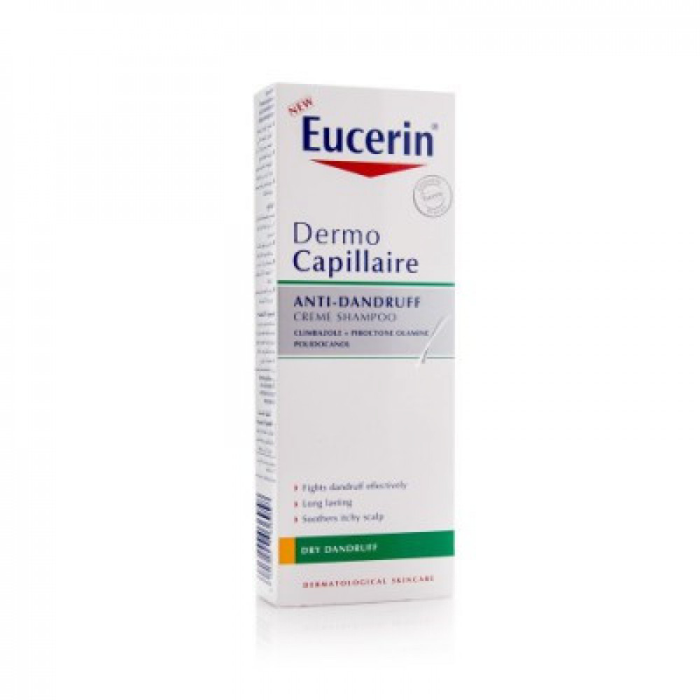Proportioneel Alice bronzen Eucerin - Dermo Capillar Cream Shampoo - 250 ml - سوق عكاظ