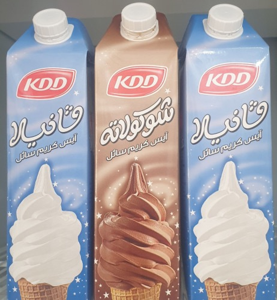 خليط ايسكريم كي دي بانة للحلويات