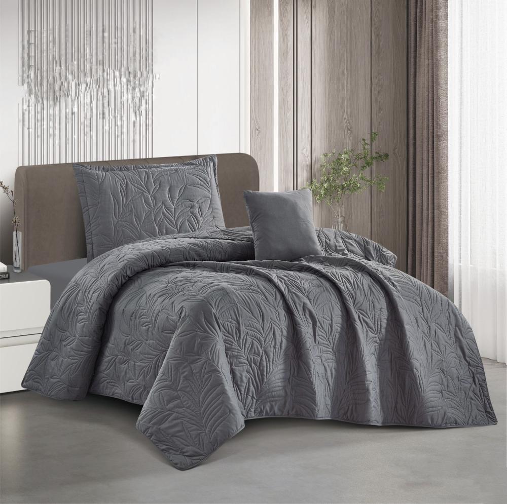 مفرش لوف نفر ونص مضغوط 4قطع -مفارش مشاعر لين